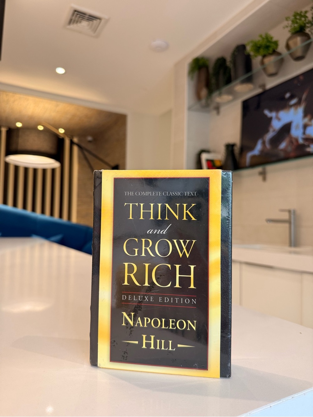 Think and Grow Rich Deluxe Edition Hardcover Napoleon Hill Classic Text SEALED